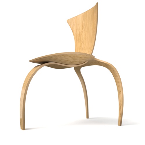 Aero椅:簡單拼合帶來優雅味道