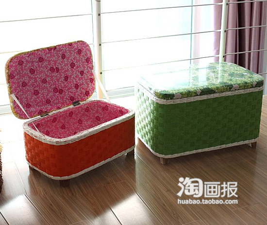 美觀實用39款儲物收納凳欣賞(1)