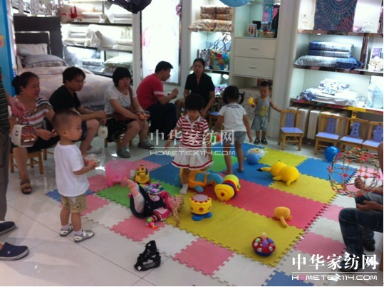 寶縵家紡江陰店親子活動全紀實