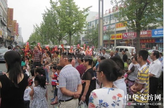 寶縵家紡揚州店開業紀實