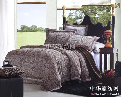 凡語家紡秋冬新品絲棉六件套