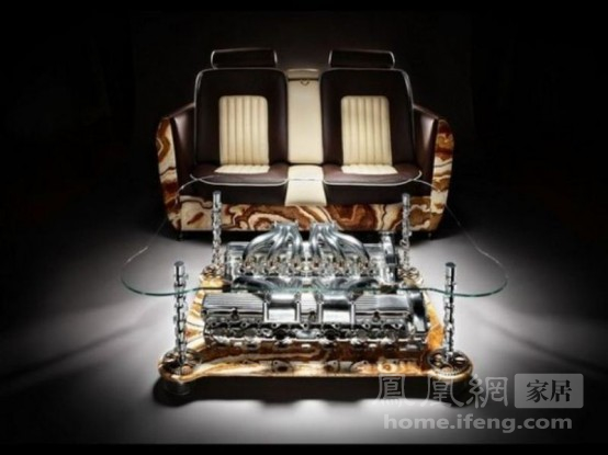 引擎顫動(dòng)名車造型的沙發(fā)套裝(上)