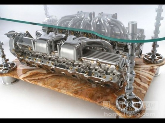 引擎顫動名車造型的沙發套裝(上)