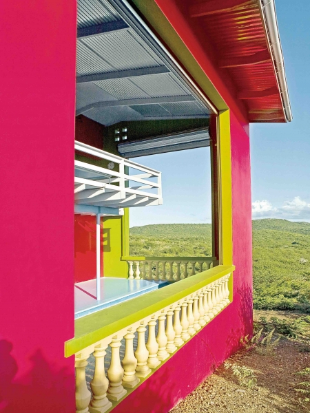 色盲建筑師打造的驚艷彩虹色的作品