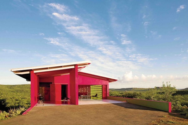 色盲建筑師打造的驚艷彩虹色的作品