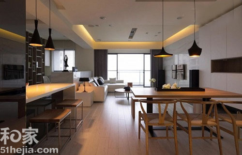 開放式空間設計 一體化家居全體驗