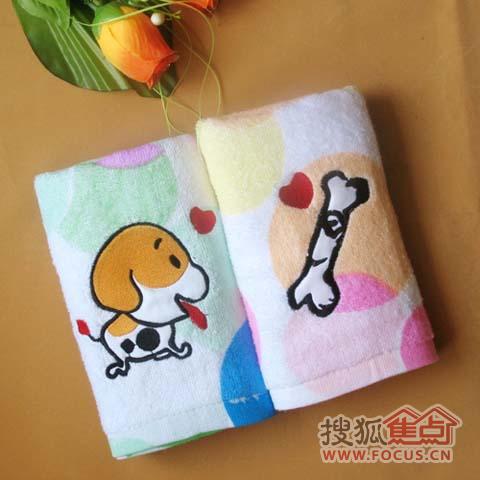 創(chuàng)意無限可愛情侶毛巾表達(dá)心意