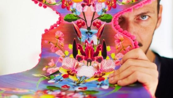 英國名廚攜時裝設計師打造愛心座椅