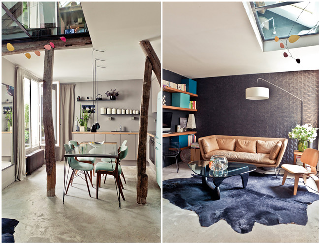 新奇創(chuàng)意 巴黎建筑師的夢想閣樓