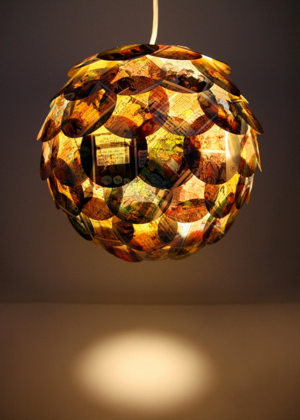 美麗的朝鮮薊吊燈