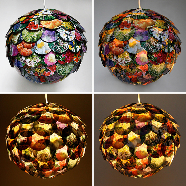 美麗的朝鮮薊吊燈