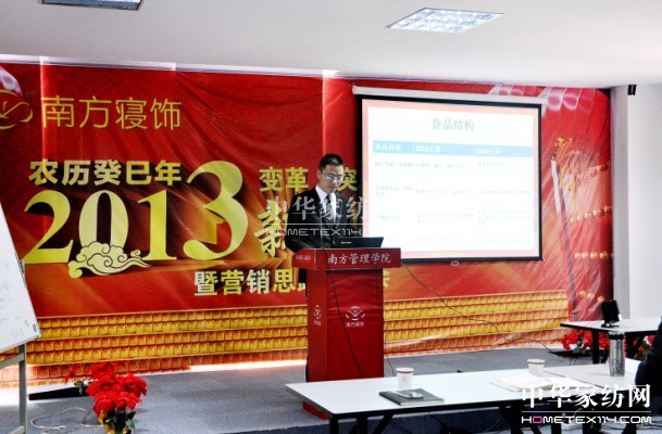 南方寢飾2013年春節團拜會在滬舉行