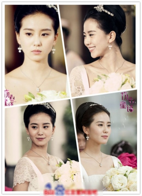 劉亦菲楊冪唐嫣女星古裝PK婚紗