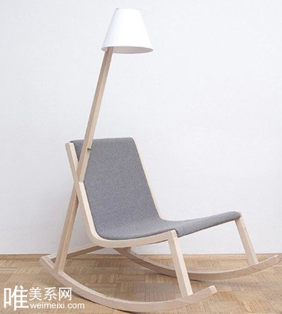 創意搖椅自動獲取能量環保舒服