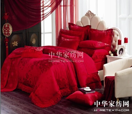 紅豆家紡秋冬婚慶系列新品暖暖上市