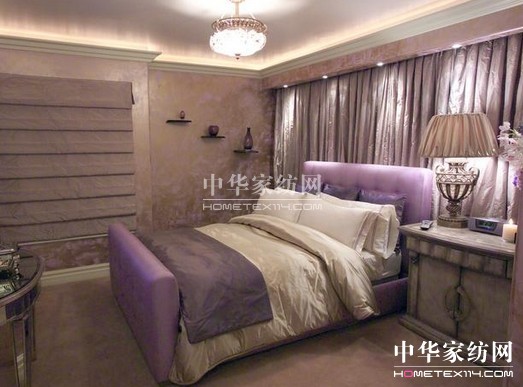 時尚健康紫羅蘭詮釋紫色布藝搭配