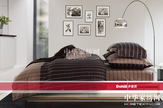 多喜愛:十一月床品簡彩條紋時尚風(fēng)