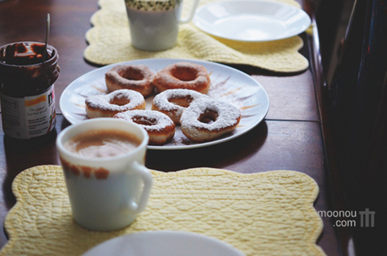 充滿甜點味道復古溫暖的家