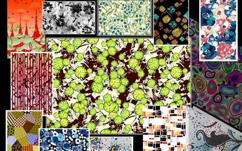 面料研發正當時 畫稿一天賣480幅