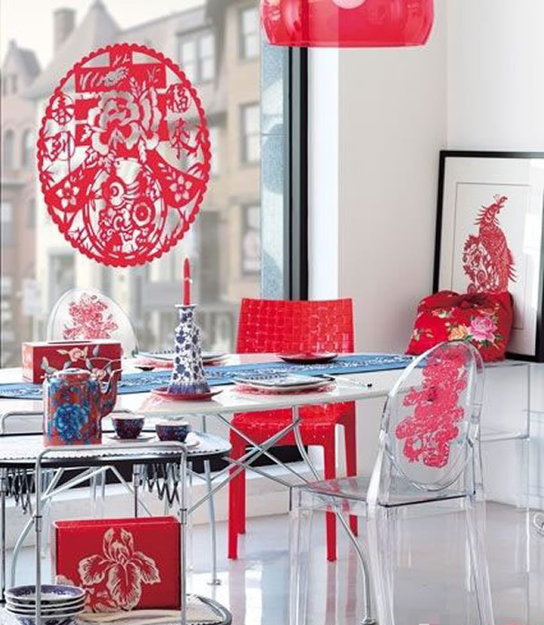 融入剪紙?jiān)氐母黝惣揖雨愒O(shè)(1)