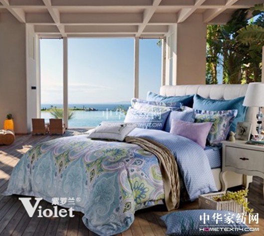 紫羅蘭家紡春夏新品優(yōu)雅上市