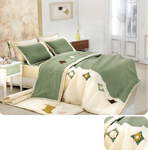 韓式床品領(lǐng)導(dǎo)者千千鳥(niǎo)家紡新品清新發(fā)布