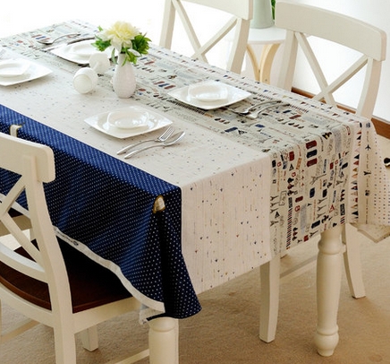 甜蜜溫馨用餐時間桌布扮靚餐桌