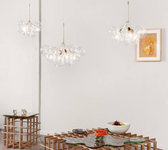 獨(dú)具匠心的大燈泡吊燈