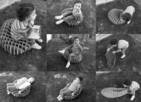 可以折疊的個性沙發