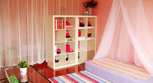 粉紅臥室讓家充滿甜美溫馨味道