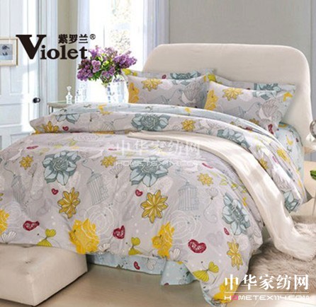 紫羅蘭家紡,把春色搬進家里