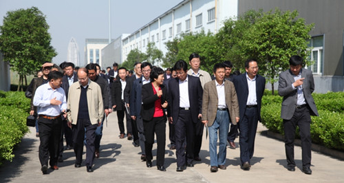 全省農業龍頭企業工作會全體成員蒞企觀摩