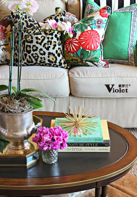 紫羅蘭家紡:彩色布藝搭配換季讓家生動起來