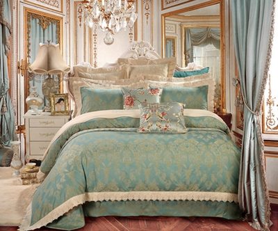 黛富妮家紡?fù)昝莱尸F(xiàn)愛花舞系列產(chǎn)品情定巴黎