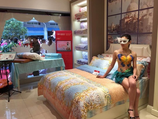 香港卡撒天嬌家紡湖南靖州店、江蘇溧陽店同日開業、現場火爆