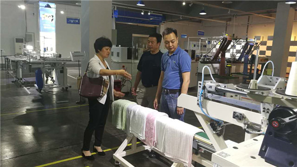 推動產業融合,促進技術進步——中國家紡協會調研家紡設備企業