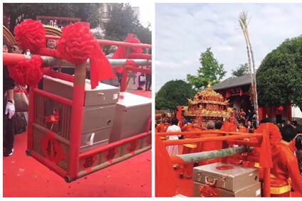 博洋家紡婚慶大單頻出,桐廬店一單實收二十三萬元